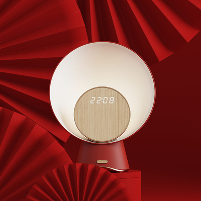 Hotel e resort cinese rosso senza fili 15W Bluetooth altoparlante con luce dell'atmosfera