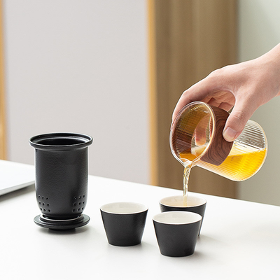 Office Mug Business Gifts Tecniche di stampa a caldo per i viaggi moderni Home Tea Set