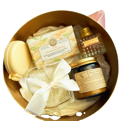 Materiale ecologico Set regalo rosa personalizzato per regali di banchetto e regali di matrimonio