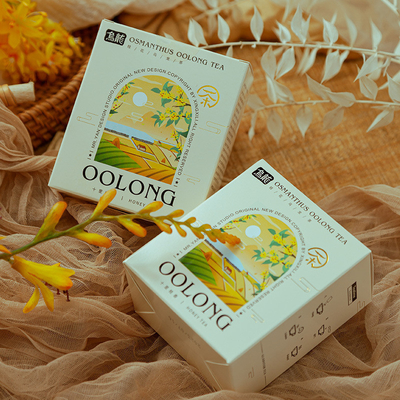 Scatola confezionata di tè Oolong 3g * 3 imballaggi indipendenti per il giorno del folle di aprile regalo a mano incluso