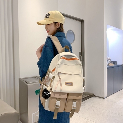 Tendenza di blocco del colore Zaino di grande capacità Regalo di novità ideale per hotel e resort