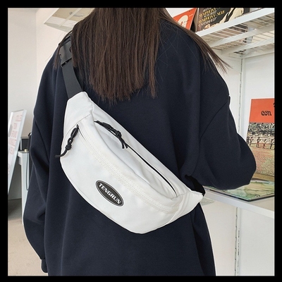 Borsa per petto a spalla unica per aziende con design leggero e versatile