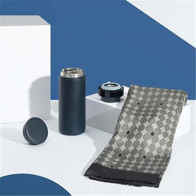 Double layer Long Scarf Star River STAR Isolation Cup Set per il compagno di lavoro