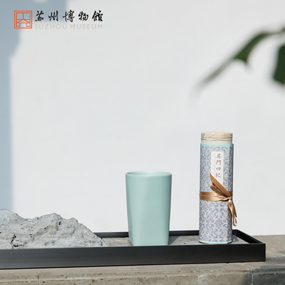 Una tazza di tè di Wen Huiming Ru Porcellana Hengshan Coppa Un regalo unico per il giorno del maestro