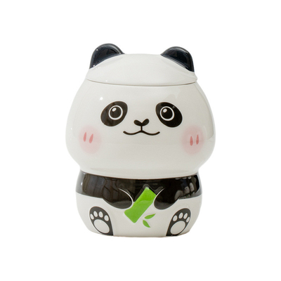 Uso Scenari Gioielli d'affari Cartoon carino Panda Tazza ceramica per aziende di tazze