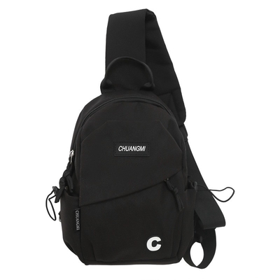2 Stampa a colori Borsa da petto di moda sportiva leggera Borsa da spalla per regalo ai dipendenti