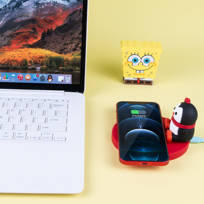 15W gomma morbida animale koala portatelefono ricarica wireless per l'occasione del diploma