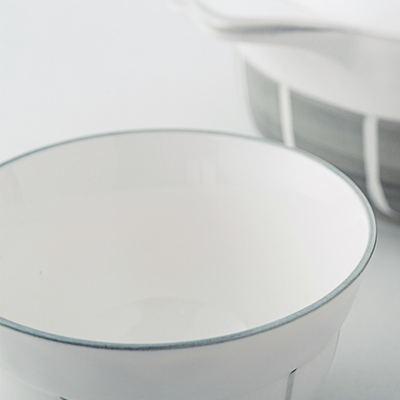 PHMI Perfetto 4,5 pollici Sopa in ceramica Bowl Set 1 stampa a colori per grafica regalo annuale