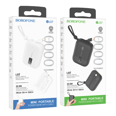 10000 mAh Power Bank Completamente compatibile con il cavo e l'alimentazione mobile Prodotto per ufficio