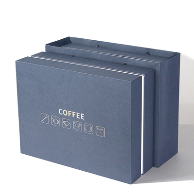 Scatola regalo per utensili da caffè 5 pezzi Set con vassoia filtrante a mano condivisione termometro a vaso e carta filtro