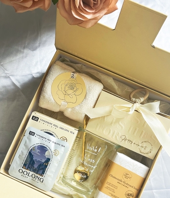 Set regalo di matrimonio personalizzato Acqua e sapone Tazza Oolong Tea e Creativa Candy Box