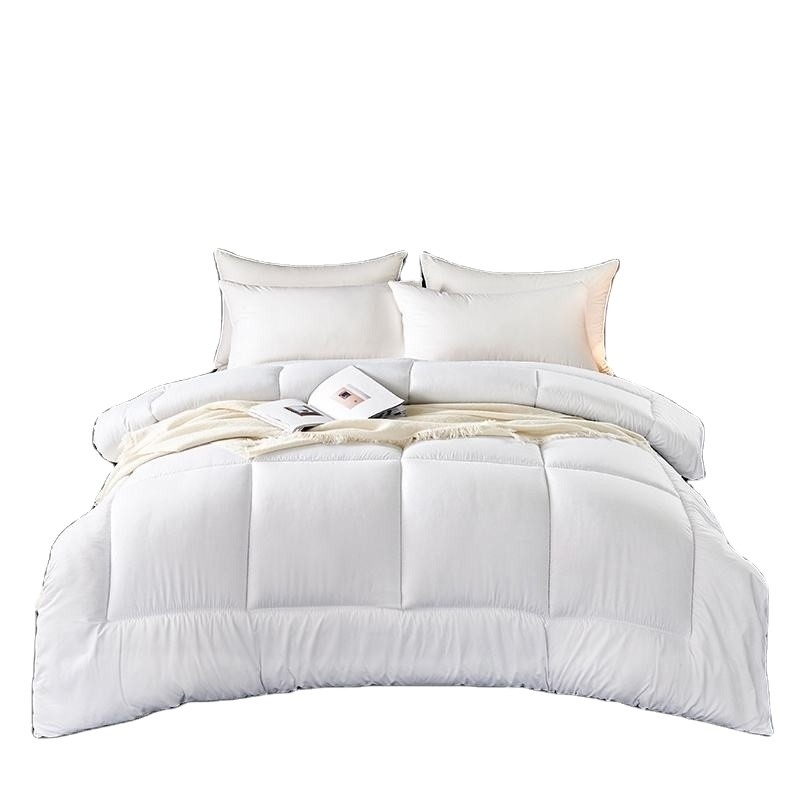 Livello materno e infantile Non macchiato Quilt estivo fresco Riempimento 100% seta fatta a mano per l'inverno