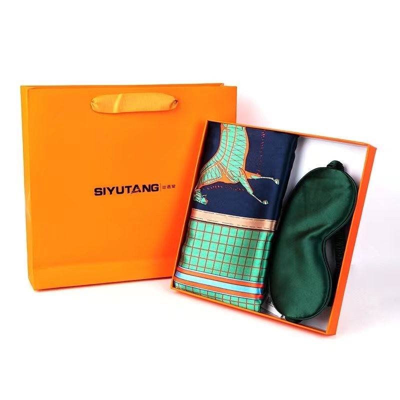 Scatola regalo personalizzata per sciarpe e ombrello con Fashion Design Hotel and Resort Target Market