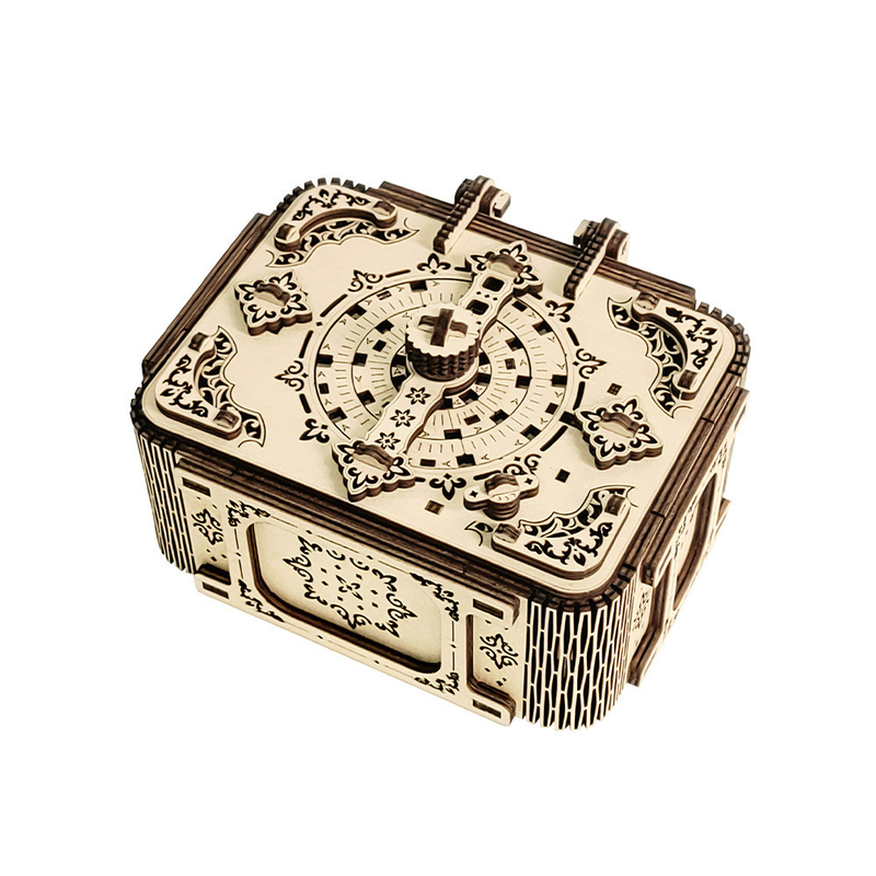 Hotel and Resort 3D Puzzle di legno con perline Treasure Box Ornamenti Regali fatti a mano