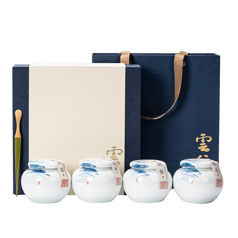 Longjing Jin Junmei Tieguanyin e Zhengshan Small Species Tea Gift Box per i clienti
