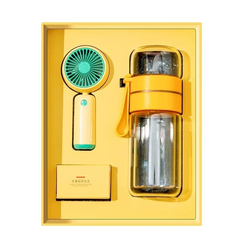 Commercio Assicurazioni Regali Piccolo Set di Tazze di Ventilatore Personalizzato con 2 colori Grafica Stampa