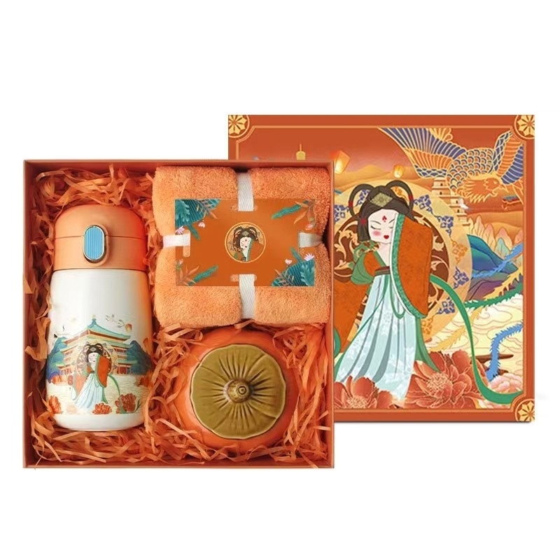 1 Color Grafica Stampa Caratteristiche culturali Set regalo Logo personalizzato accettato