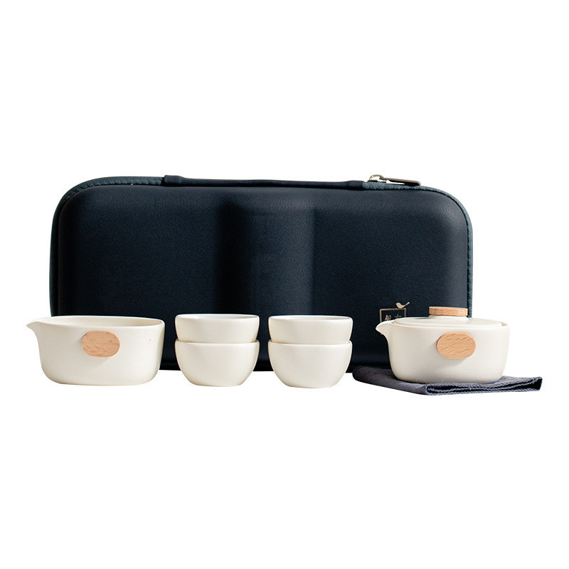 Negozio Teo Regali Ark Express Tazza Set di tè con una pentola e tre tazze Borsa portatile