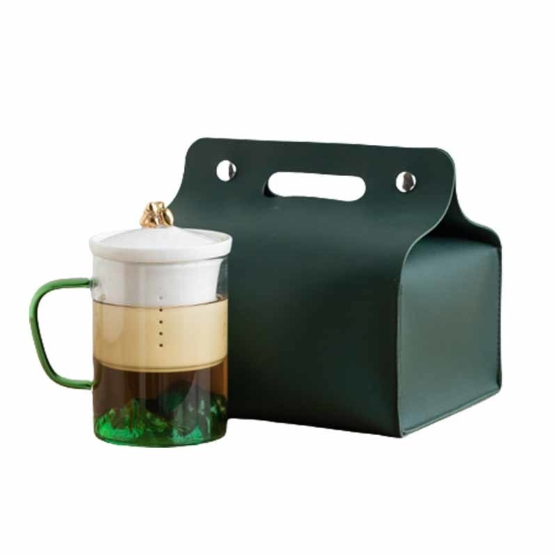Regalo per il Festival delle Barche del Drago Guan Shan Cha Shui Coppa di vetro di separazione per ufficio e casa