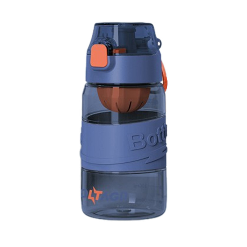 Bottiglia d'acqua da fitness da 500 ml, portatile e antidroppo, ideale per le attività aziendali.