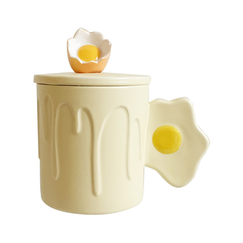 Prodotti per ufficio con coppe in ceramica di alto aspetto Stampa a schermo di seta Regalo di compleanno per dipendenti