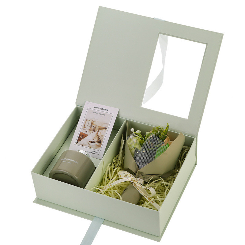 Scatola regalo a fiori di garofano Il regalo perfetto per insegnanti e madri nel loro giorno speciale