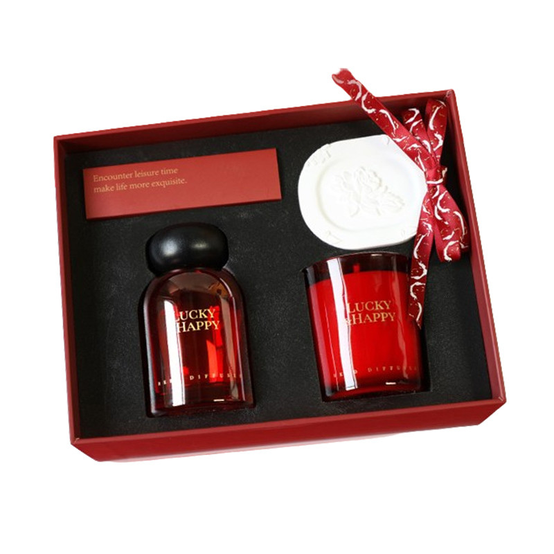 Logo del cliente Set regalo di aromaterapia senza fiamma per l'anno Perfetto per i regali dell'agenzia di viaggio