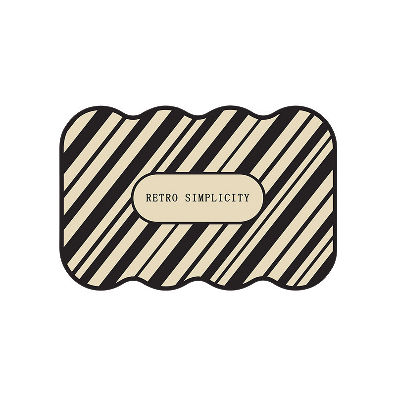 Stylish and Practical French Vintage Bathroom Foot Mats per il ritorno a scuola / la laurea