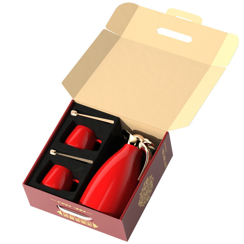 Riunione annuale Benessere dei dipendenti Regalo 1 Color Graphics Set da tè per affari pratici