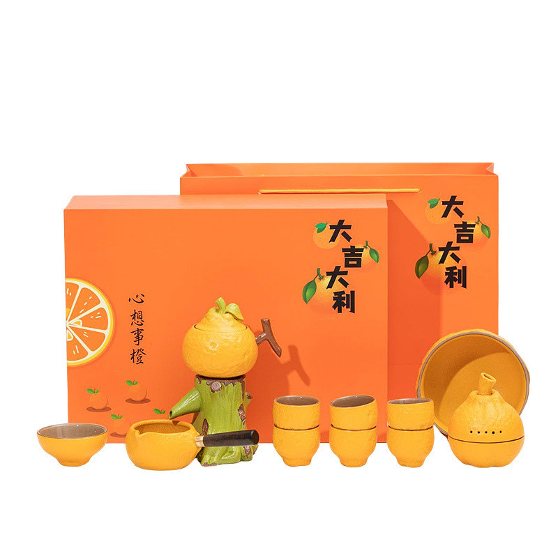 Set da tè Dajidali a colori personalizzati Regalo personalizzabile per gli amanti del tè