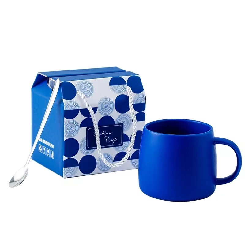 Logo personalizzato accettato Geful Home Klein Blu Mug Color Boxrac per l'occasione dell'anno
