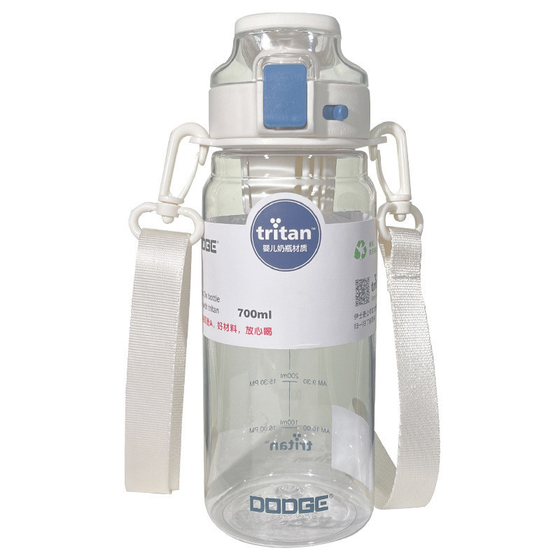 Dodge Summer Tritan Bottiglia d'Acqua Grande Capacità 700/900ml Per Organizzazioni No Profit