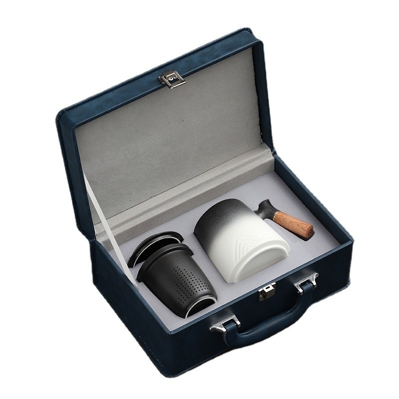 High Beauty Ceramic Cup Gift Box Set per ufficio e conferenze annuali