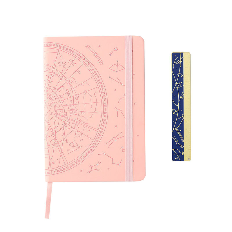 Prodotti per ufficio Premio creativo e portatile per Starry Sky Notebook Ruler Set