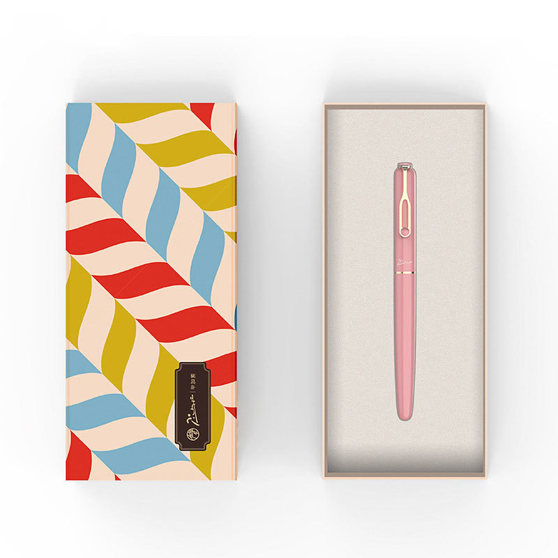 Regalo per l'anniversario dell'impiegato Serie di caramelle personalizzate Colorato Pen Box per il logo del cliente